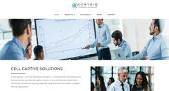 Desktop Screenshot of centriq.co.za